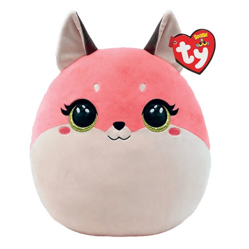 Squish-A-Boo - Roxie the Pink Fox 10" Plush