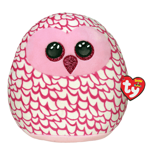Squish-A-Boo - Pinky the Owl 10" Plush