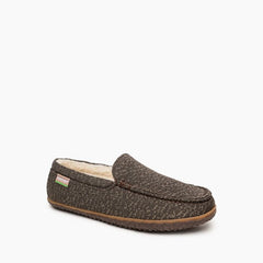 Minnetonka Men's Eco Elm Slipper - Morel