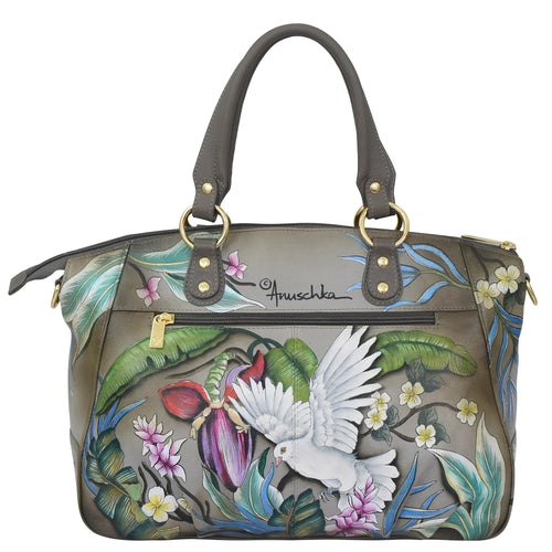 Anuschka Wings of Peace Large Satchel