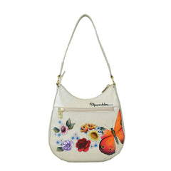 Anuschka Butterfly Blooms Large Hobo