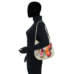 Anuschka Butterfly Blooms Large Hobo