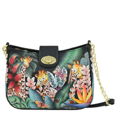 Anuschka Jungle Safari Small Crossbody