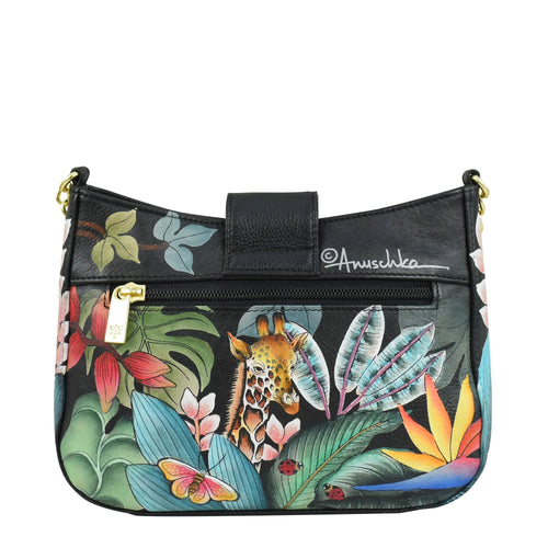 Anuschka Jungle Safari Small Crossbody