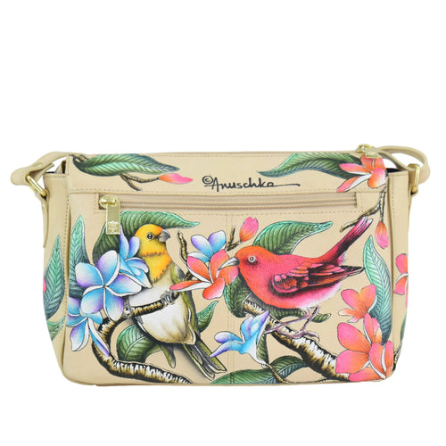 Anuschka Friendly Flock Organizer Crossbody