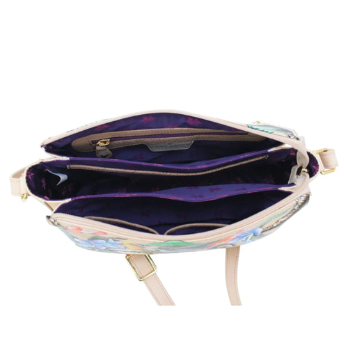 Anuschka Friendly Flock Organizer Crossbody
