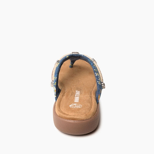 Minnetonka Silverthorne 360 Sandal - Floral Denim