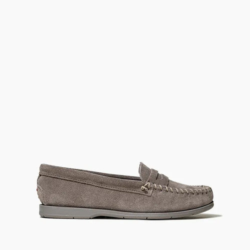 Minnetonka Women's Mellony Penny - Stone