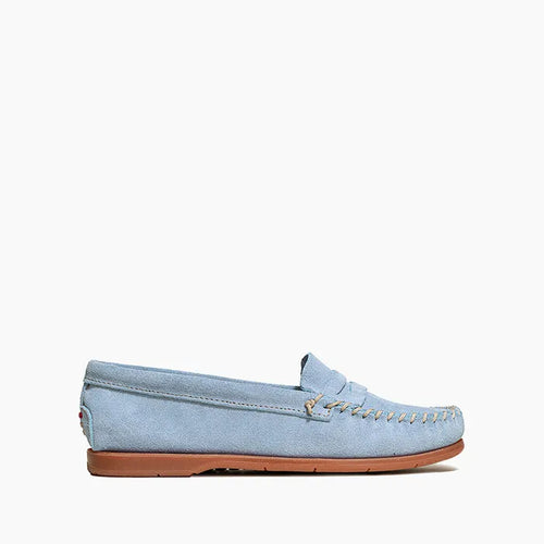 Minnetonka Women's Mellony Penny - Cornflower Blue