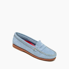 Minnetonka Women's Mellony Penny - Cornflower Blue