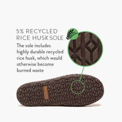 Minnetonka Women's Tie Tread - Charcoal