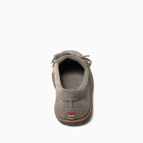 Minnetonka Kilty Tread Women's Moccasin - Gray