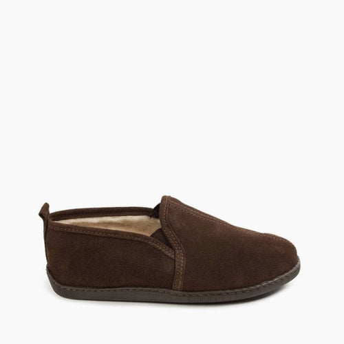 Minnetonka Romeo Slipper - Chocolate