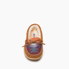 Minnetonka Tilia Women's Slipper -  Brown Multi