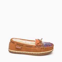 Minnetonka Tilia Women's Slipper -  Brown Multi