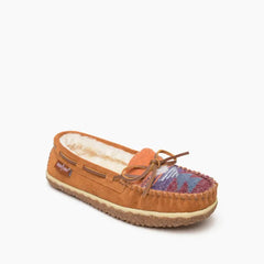 Minnetonka Tilia Women's Slipper -  Brown Multi