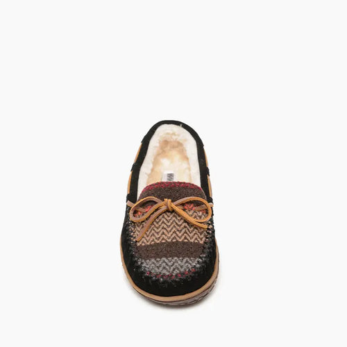 Minnetonka Tilia Women's Slipper - Black Multi