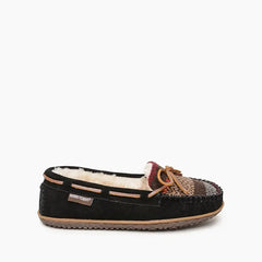 Minnetonka Tilia Women's Slipper - Black Multi