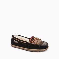 Minnetonka Tilia Women's Slipper - Black Multi
