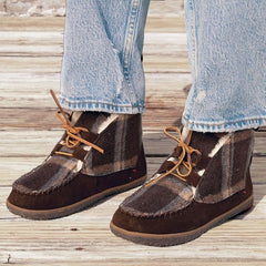 Minnetonka Torrey Boot - Brown Multi Color