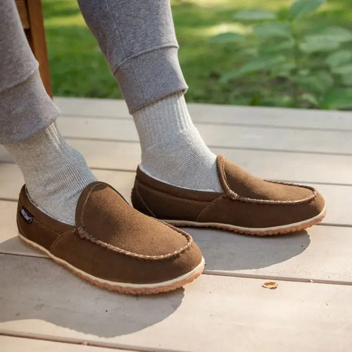 Minnetonka Tilden Slipper - Autumn Brown