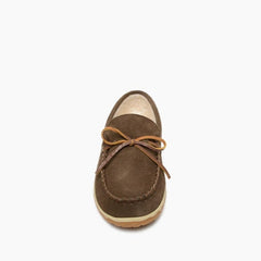 Minnetonka Tomm Slipper - Autumn Brown