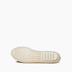 Minnetonka Kilty Plus Moccasin - Stone