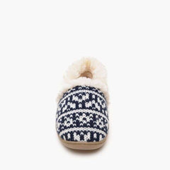 Minnetonka Dina Slippers - Navy Multi Color