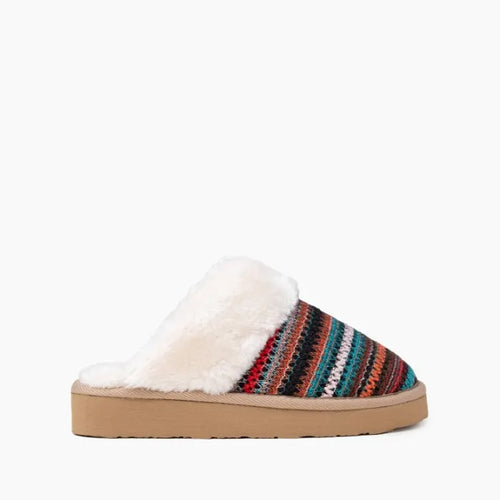 Minnetonka Women's Cerise - Sunset Stripe