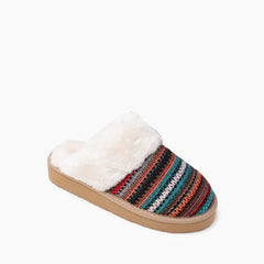 Minnetonka Women's Cerise - Sunset Stripe