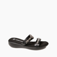 Minnetonka Breen Sandal - Black