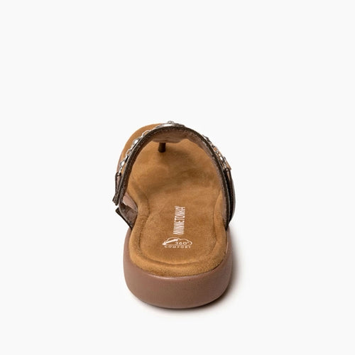 Minnetonka Brecca Sandal - Pewter