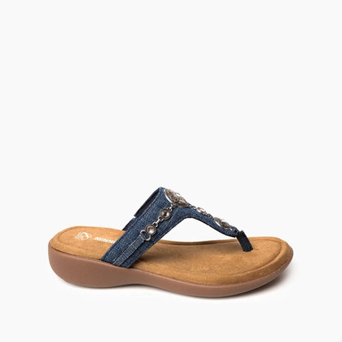 Minnetonka Brecca Sandal - Denim