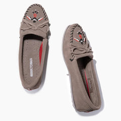 Minnetonka Women's Animikii Hardsole - Gray