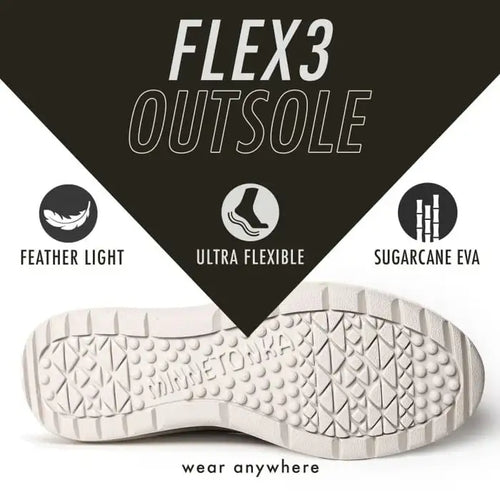 Minnetonka Women's Discover Deerskin - Black