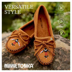 Minnetonka Women's Animikii Hardsole - Brown