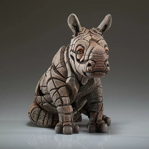 Rhinoceros Calf Figure