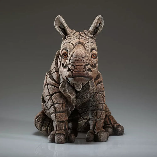 Rhinoceros Calf Figure