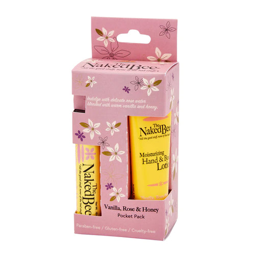 Vanilla Rose & Honey Pocket Pack