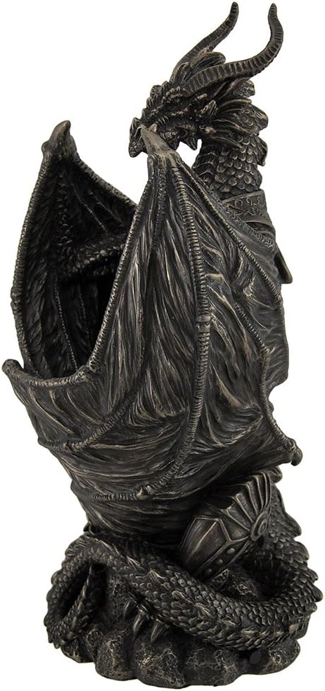 Armored Dragon LED Night Light Statue