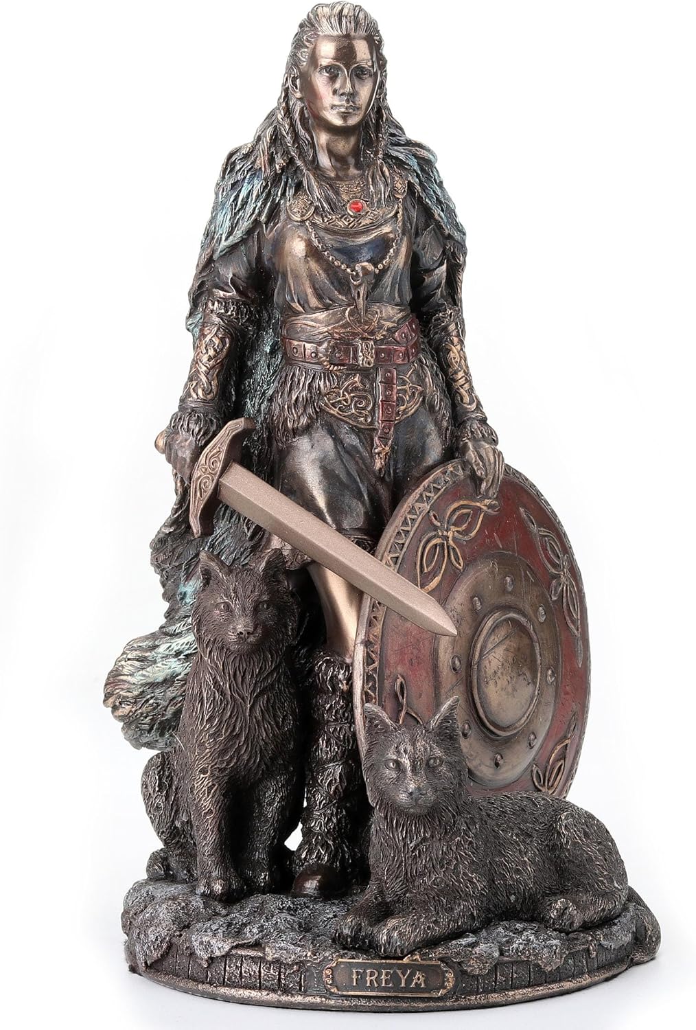 Shield Maiden Norse Goddess Freya – The Covered Bridge and Leather