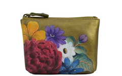 Anuschka Dreamy Floral Coin Pouch