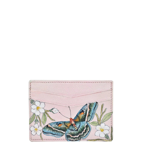 Anuschka Butterfly Melody Credit Card Case