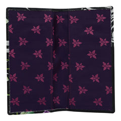 Anuschka Playful Zebras Checkbook Cover