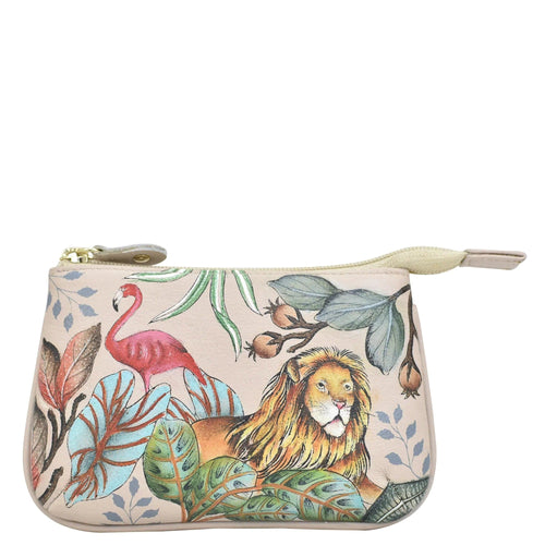 Anuschka African Adventure Medium Zip Pouch