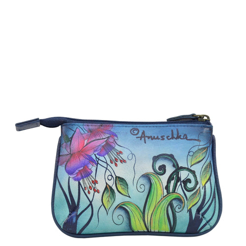 Anuschka Enchanted Garden Coin Pouch