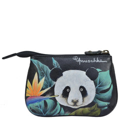 Anuschka Happy Panda Coin Pouch