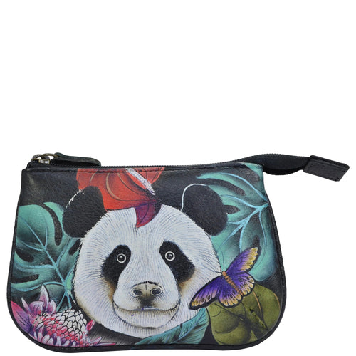 Anuschka Happy Panda Coin Pouch