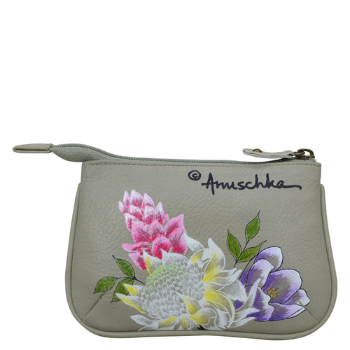 Anuschka Regal Peacock Coin Pouch