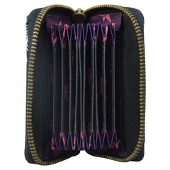 Anuschka Cleopatra's Leopard Accordion Credit Card Holder